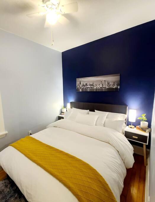 Apartamento Hermosa House Apartment - Peaceful Quiet 3Br, Free Street Parking, Solar Powered, By Logan Square Chicago