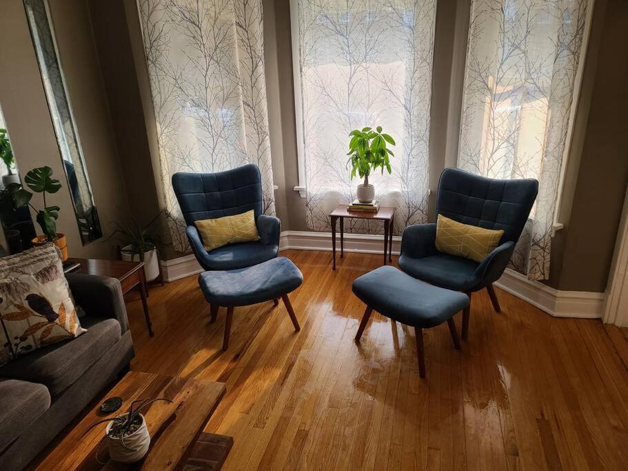 Hermosa House Apartment - Peaceful Quiet 3Br, Free Street Parking, Solar Powered, By Logan Square Apartamento Chicago